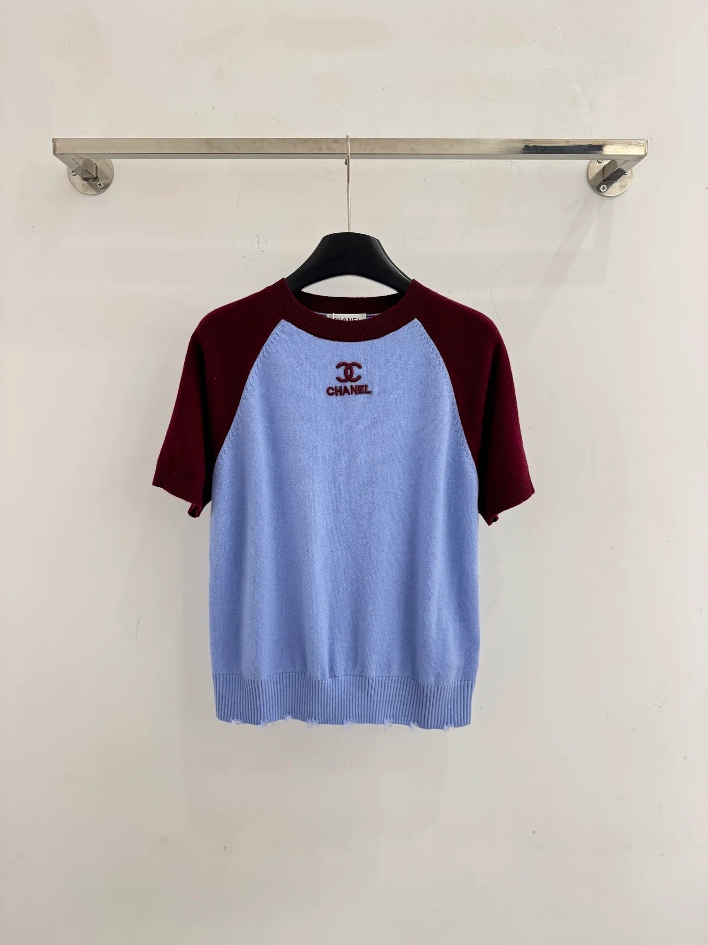 Chanel 2026 Short Sleeve T-shirt Wool