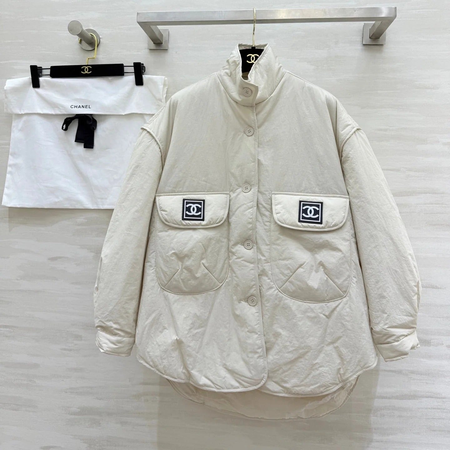 CHANEL 25S STAND-COLLAR JACKET 261