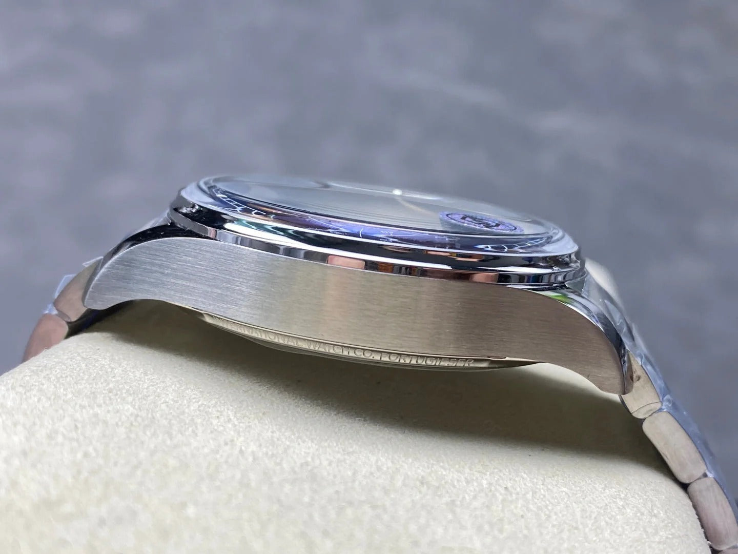 IWC Portuguese 42.4mm Blue Dial Steel Case