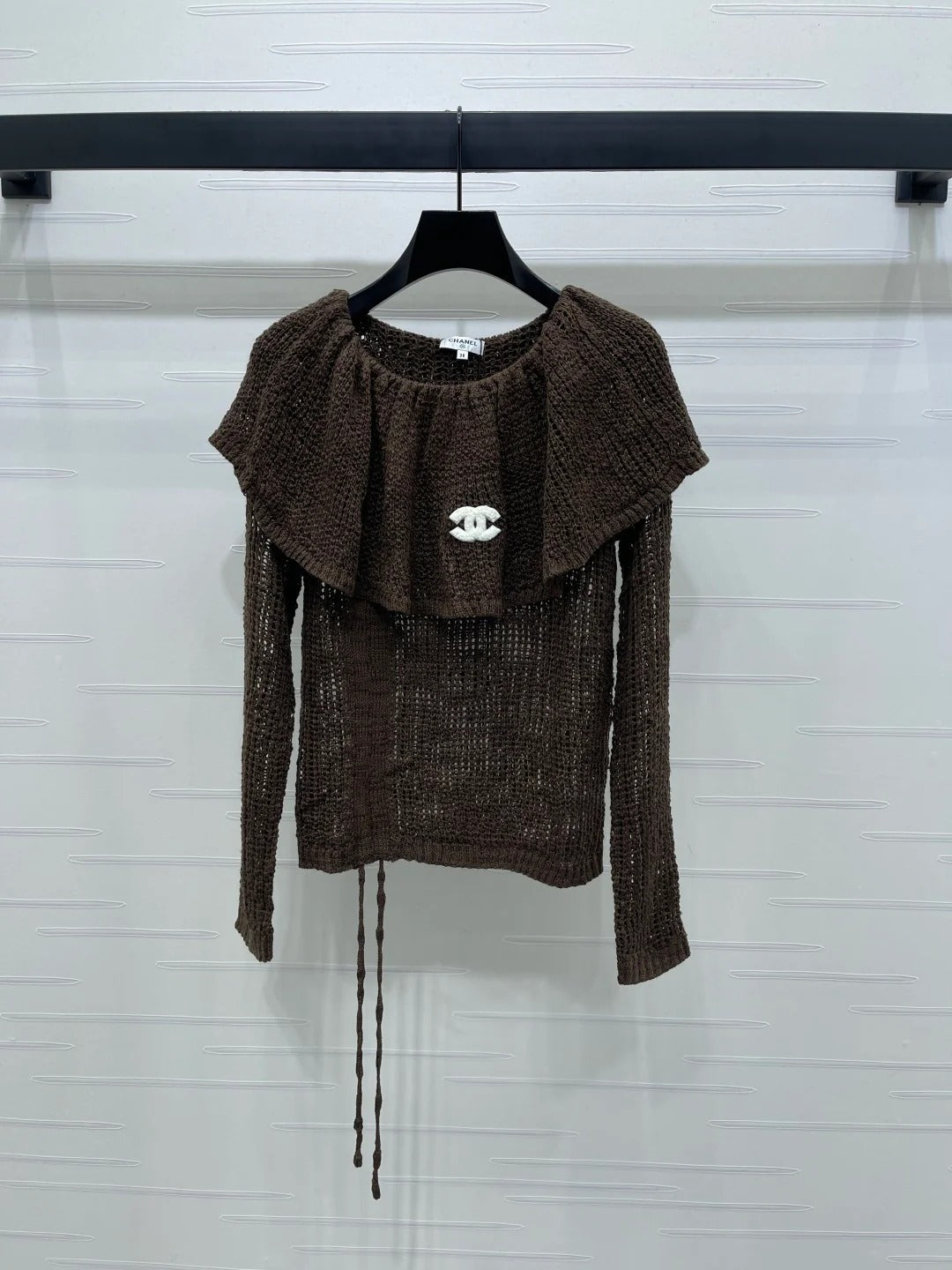 Chanel 2026 Ruffle Collar Long Sleeves Wool