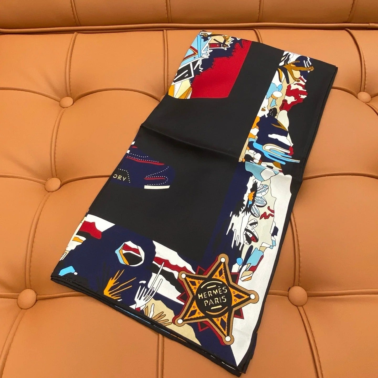 HERMES 25S SCARF 90 IN SILK 703710