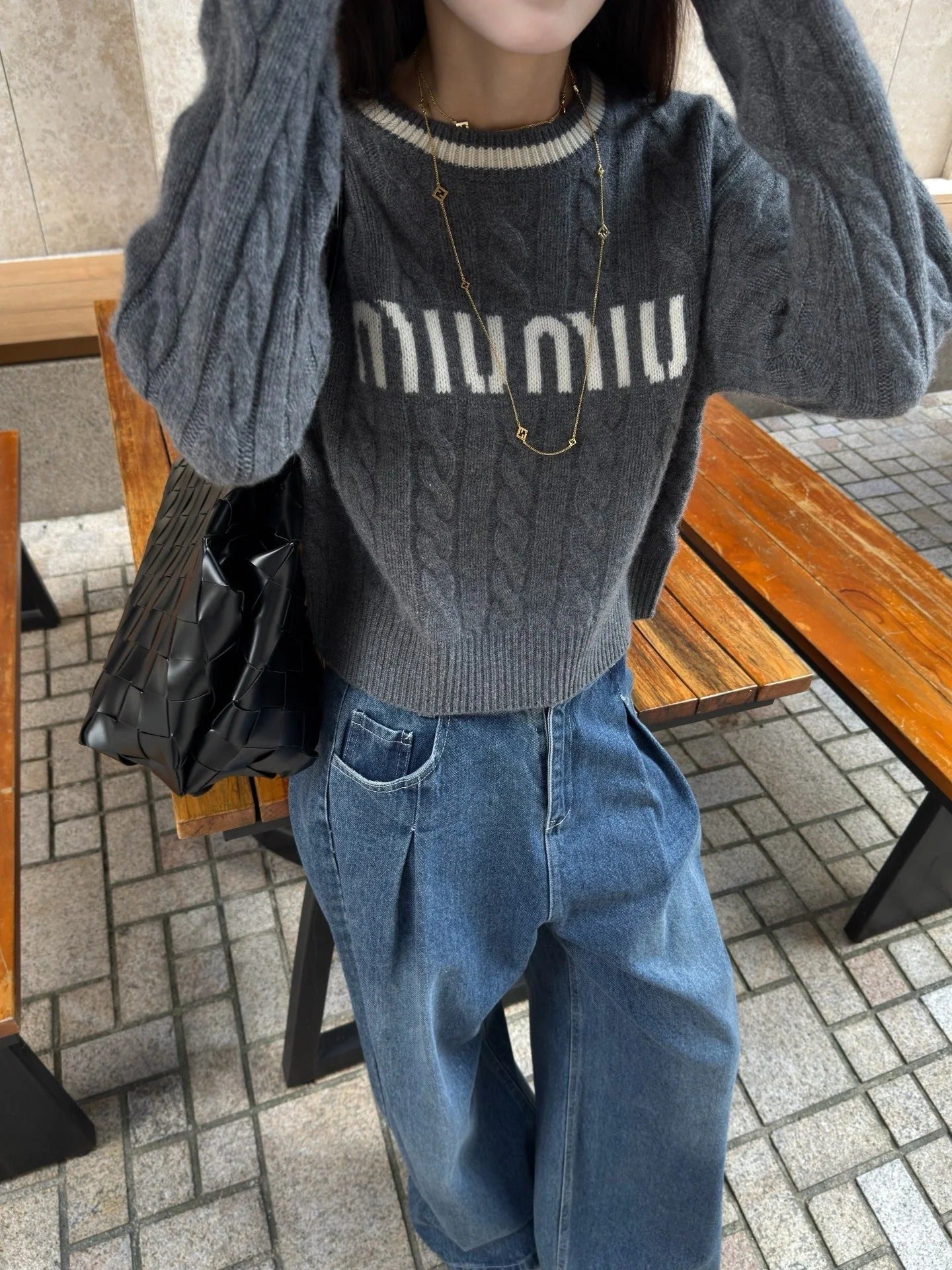 MIUMIU KNIT SWEATER