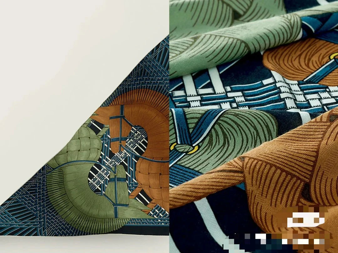 HERMES 25S SCARF 140 IN CASHMERE SILK 854526