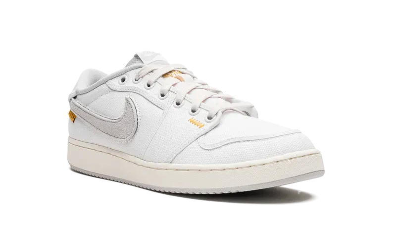 Nike Air Jordan 1 White Neutral Grey Suede Leather
