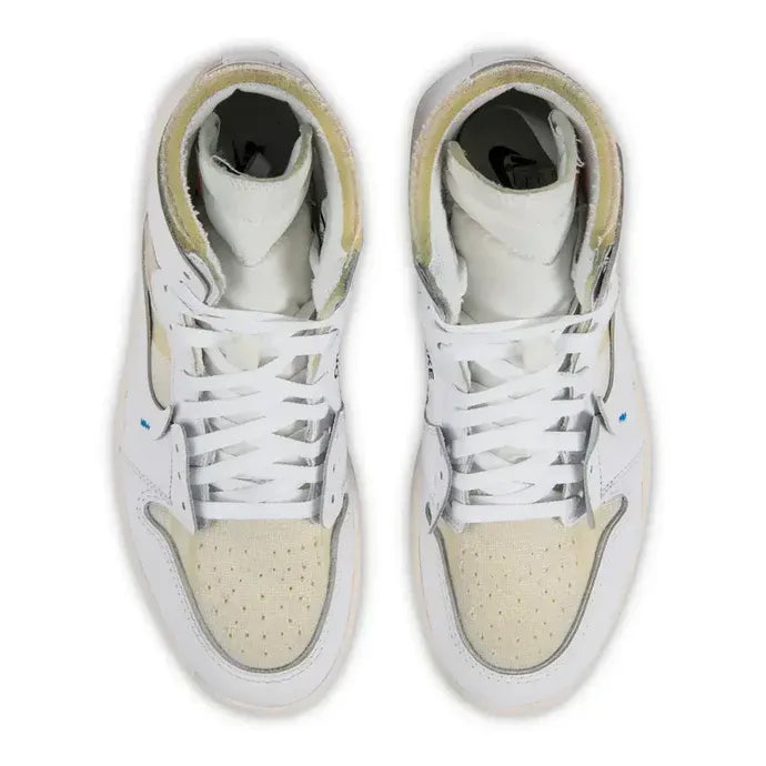 Off-White x Air Jordan 1 Retro White Beige Leather