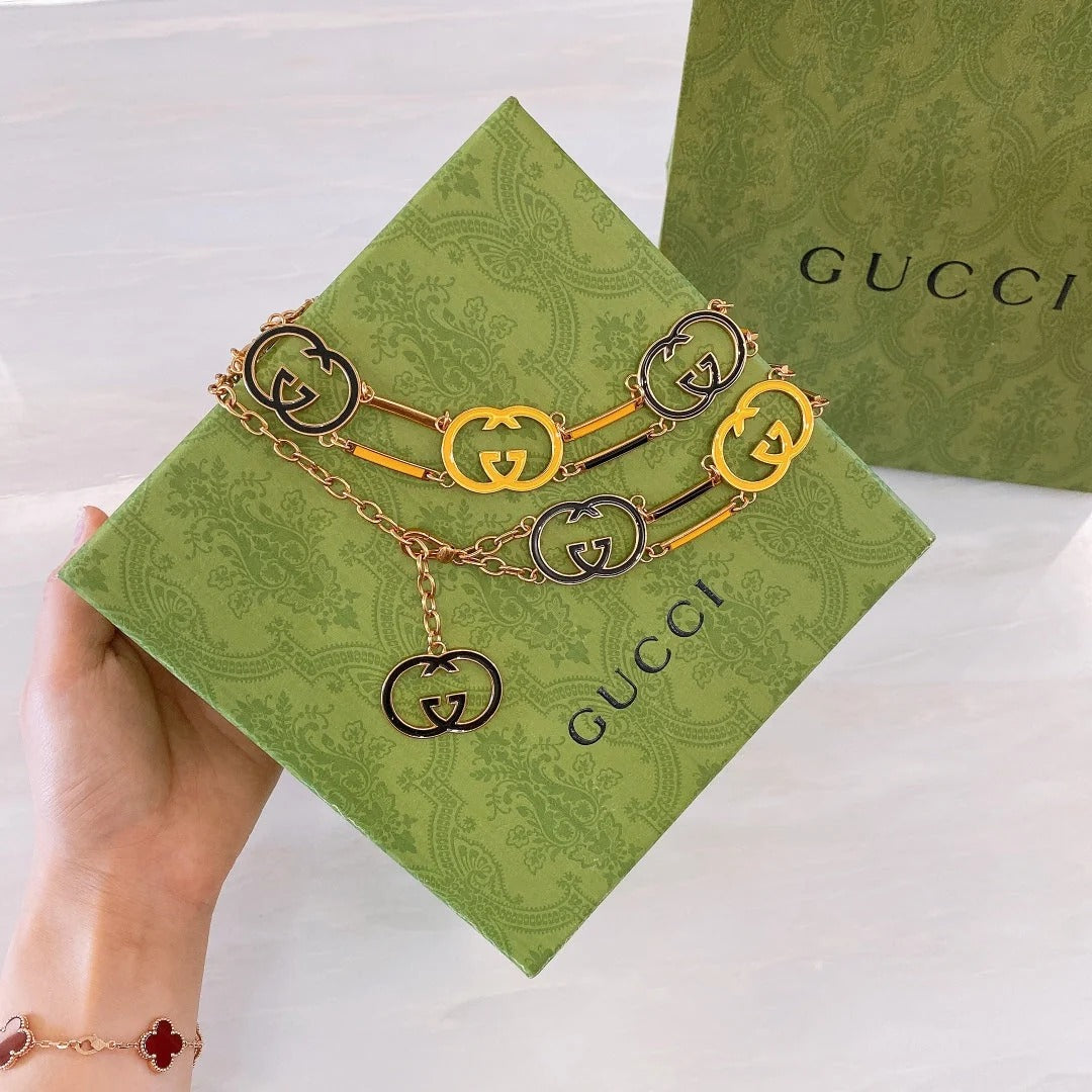 Gucci 2026 Interlocking G Chain Belt 201708