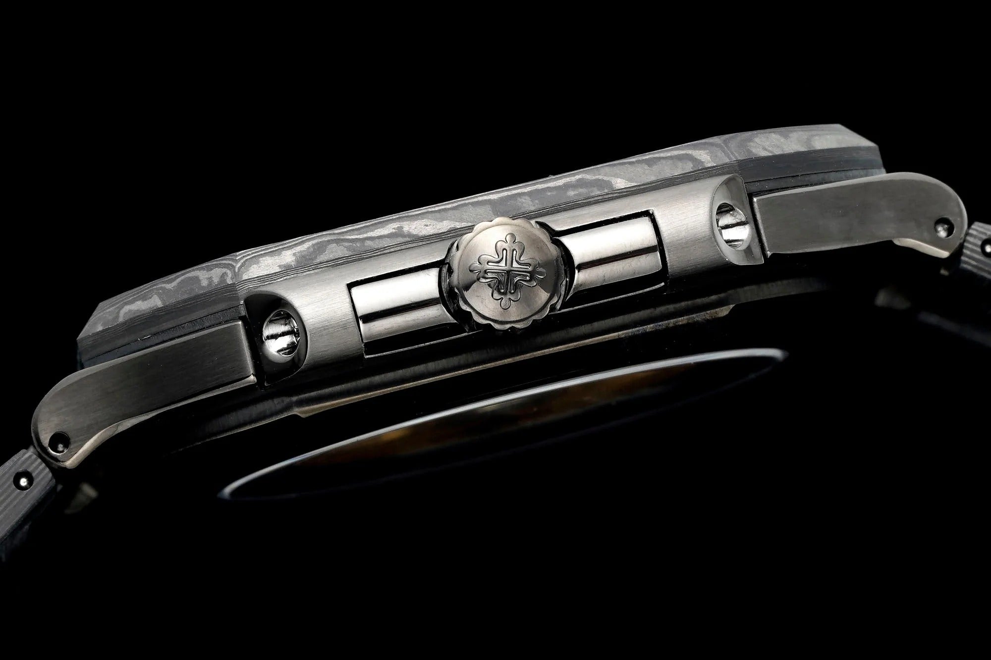 Patek Philippe Cubitus 45mm Black Carbon Fiber Case Green Dial
