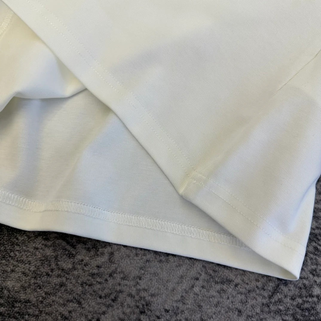 Celine 2026 T-Shirt Brown Black White Gray Cotton 359304
