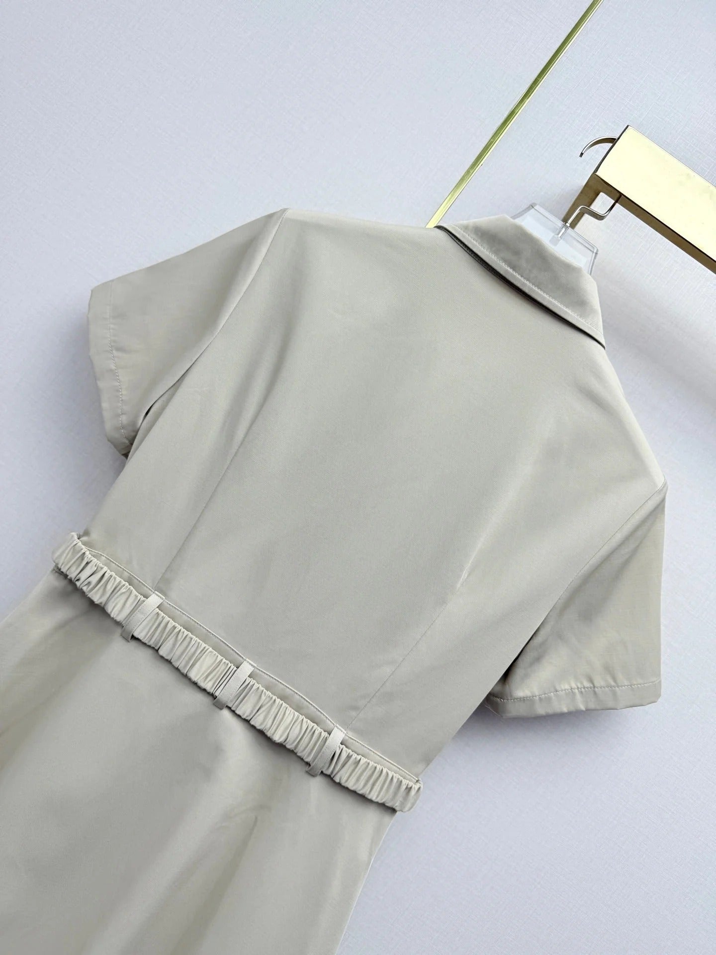 Miumiu 2026 Elegant Commuter Workwear Dress Cotton 380418