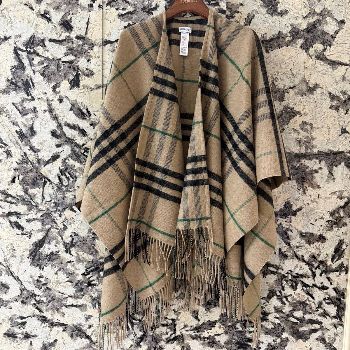 BURBERRY 25S PLAID KNITTED SCARF 153