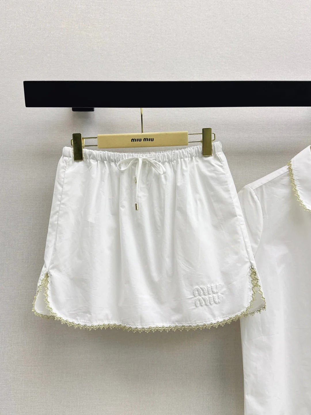 Miumiu 2026 Set White Cotton 445696