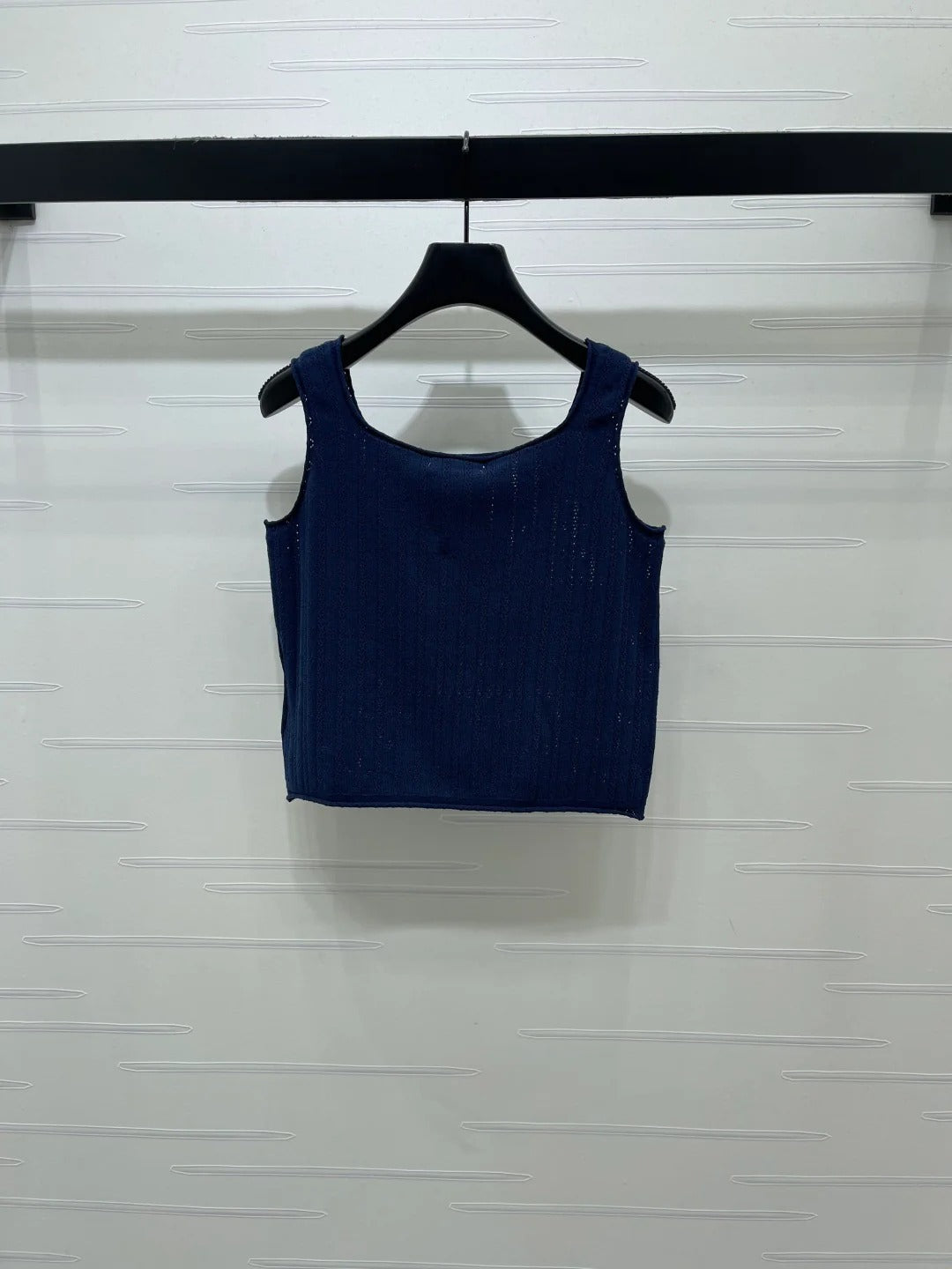 Miumiu 2026 Vest White Blue Red Wool