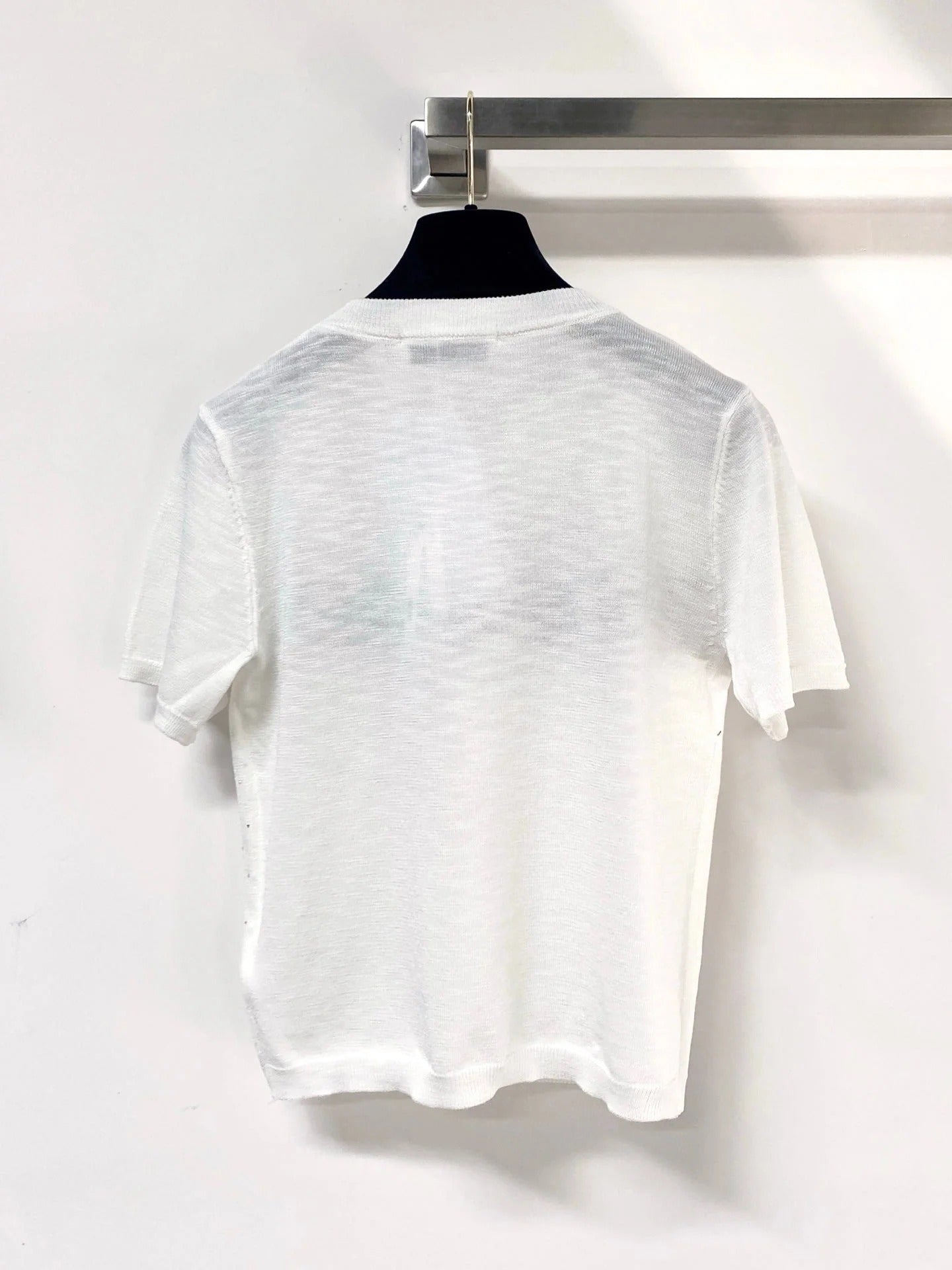 Dior 2026 Star and Logo Knit T-shirt Tencel 405697