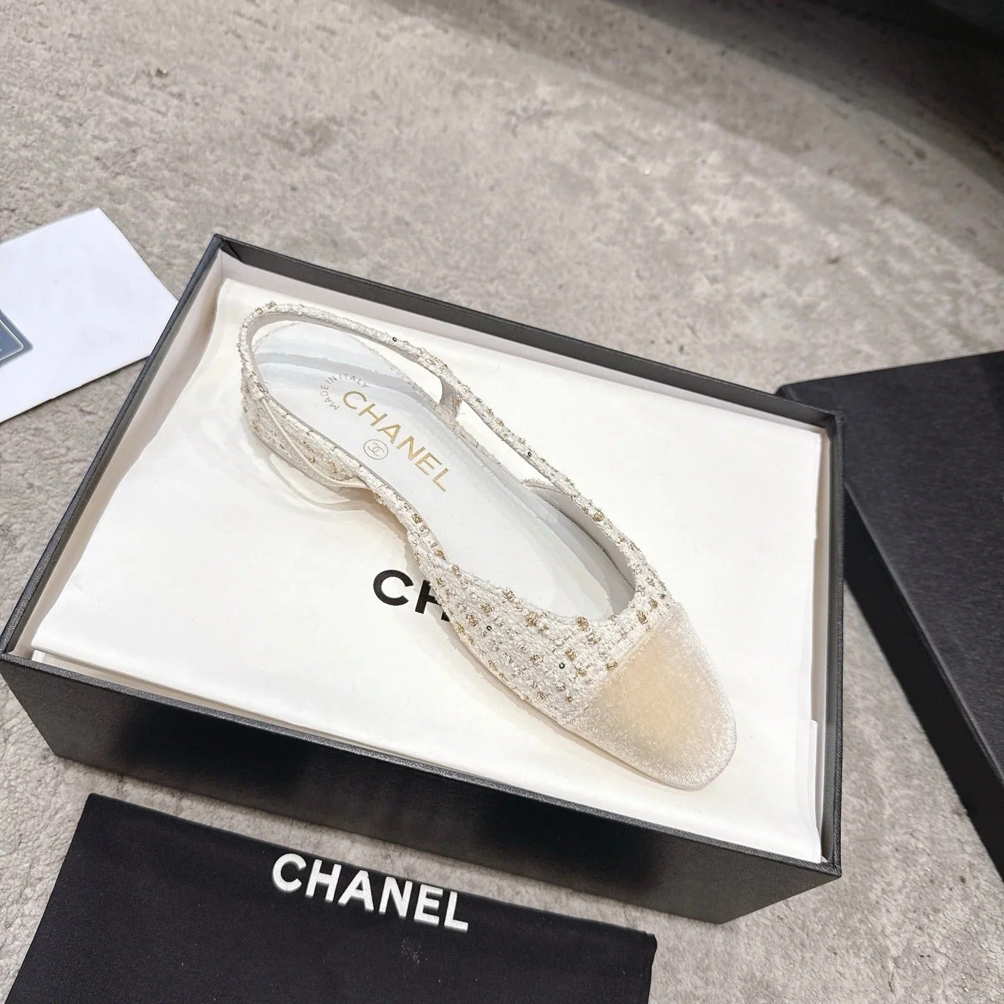 Chanel 2026 Flat Sandals Sheepskin 826287