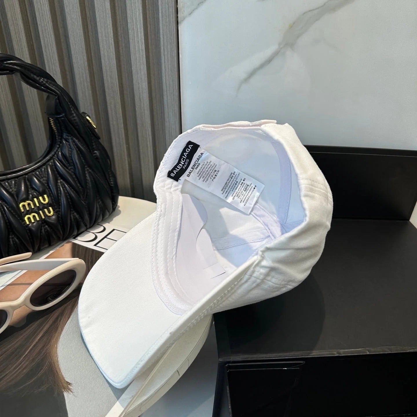 Balenciaga Baseball Cap Cotton 323769