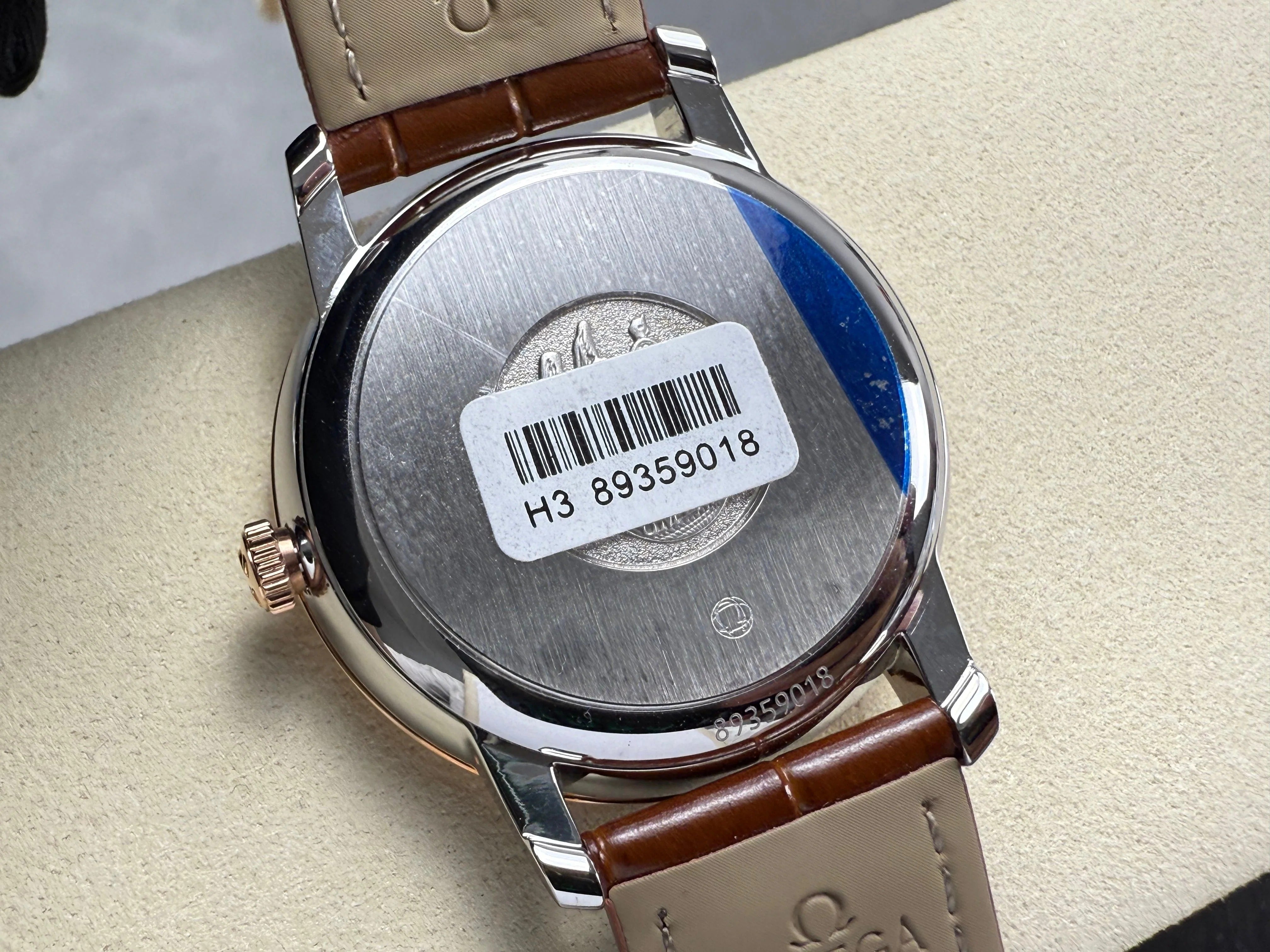 Omega De Ville Prestige Co-Axial Power Reserve 39.5 mm Brown Dial