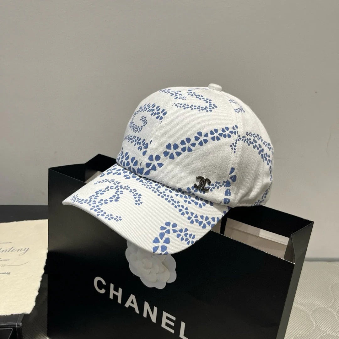 BASEBALL HAT WHITE PATTERN 674029