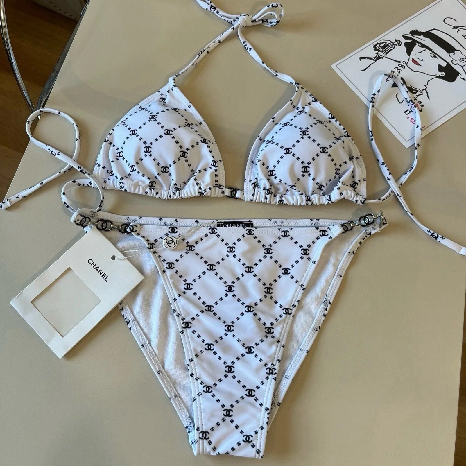CHANEL BIKINI 25S TWO PIECE 745891