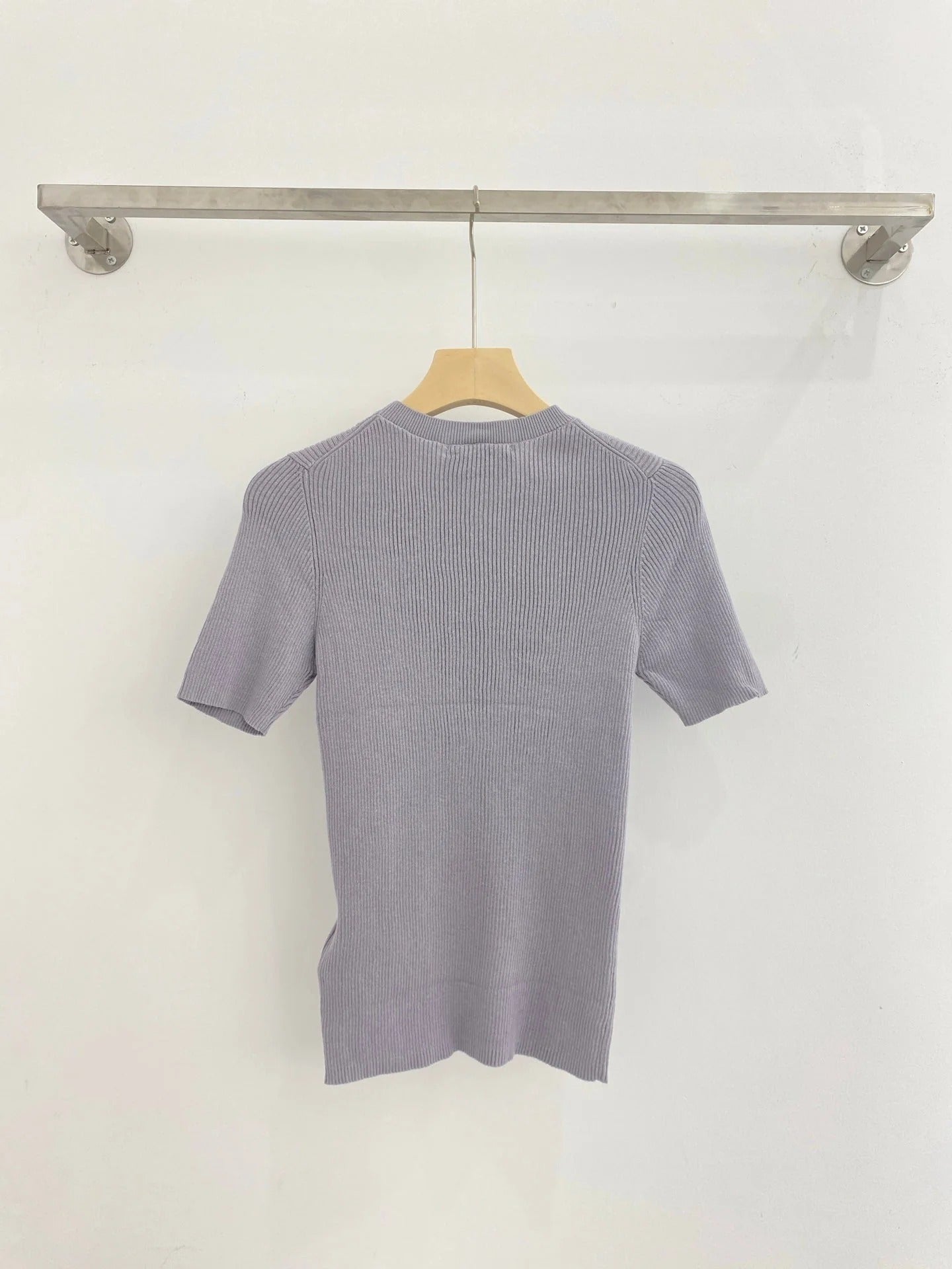 PRADA SHORT-SLEEVE KNIT SWEATER STYLE 194