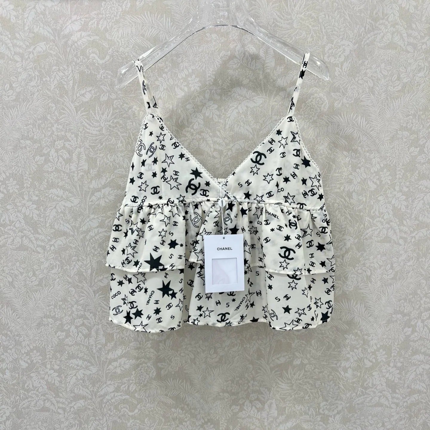 CHANEL SPAGHETTI STRAP TOP 275060