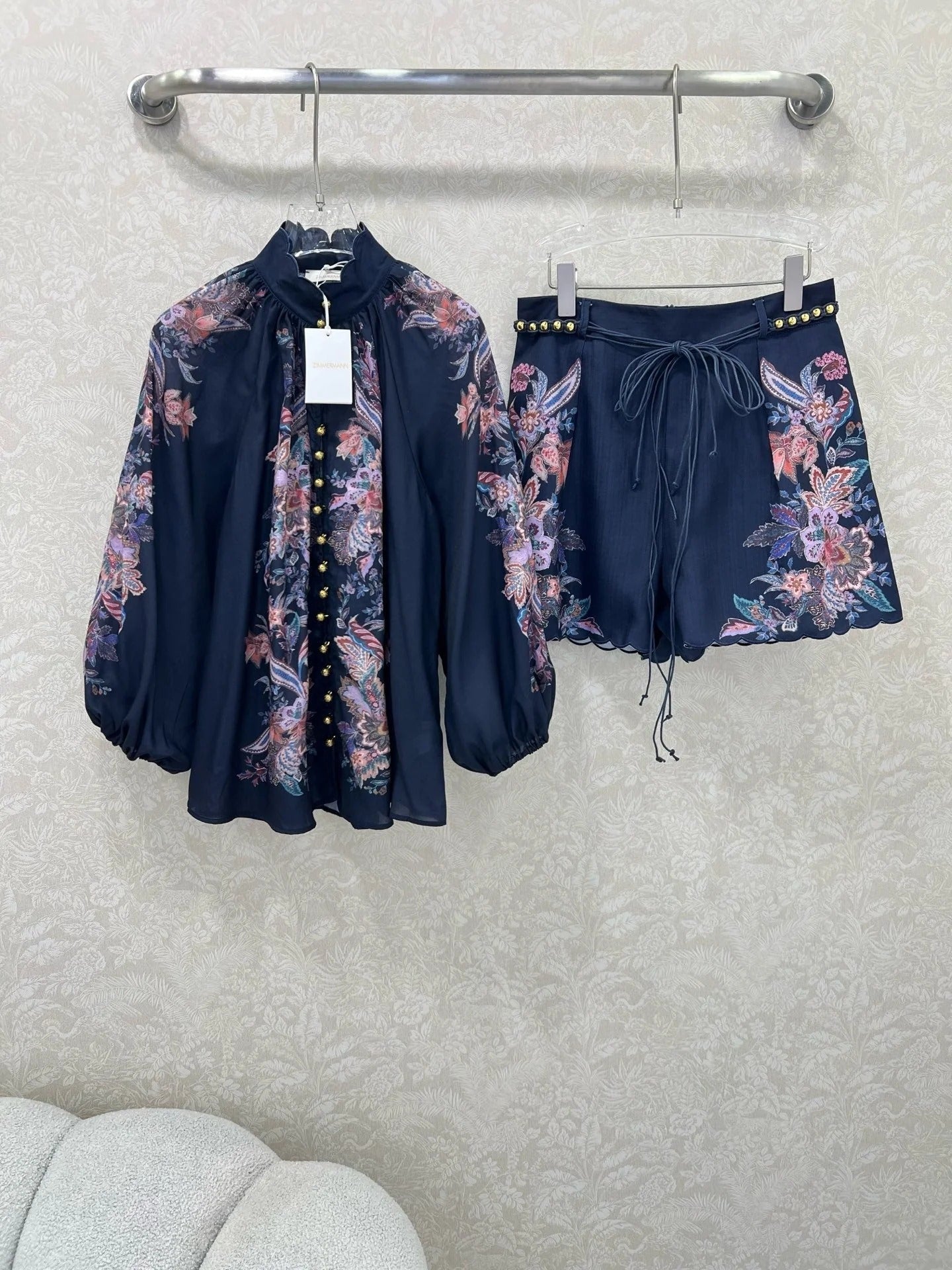 ZIMMER ELEGANT PRINTED OUTFIT SET