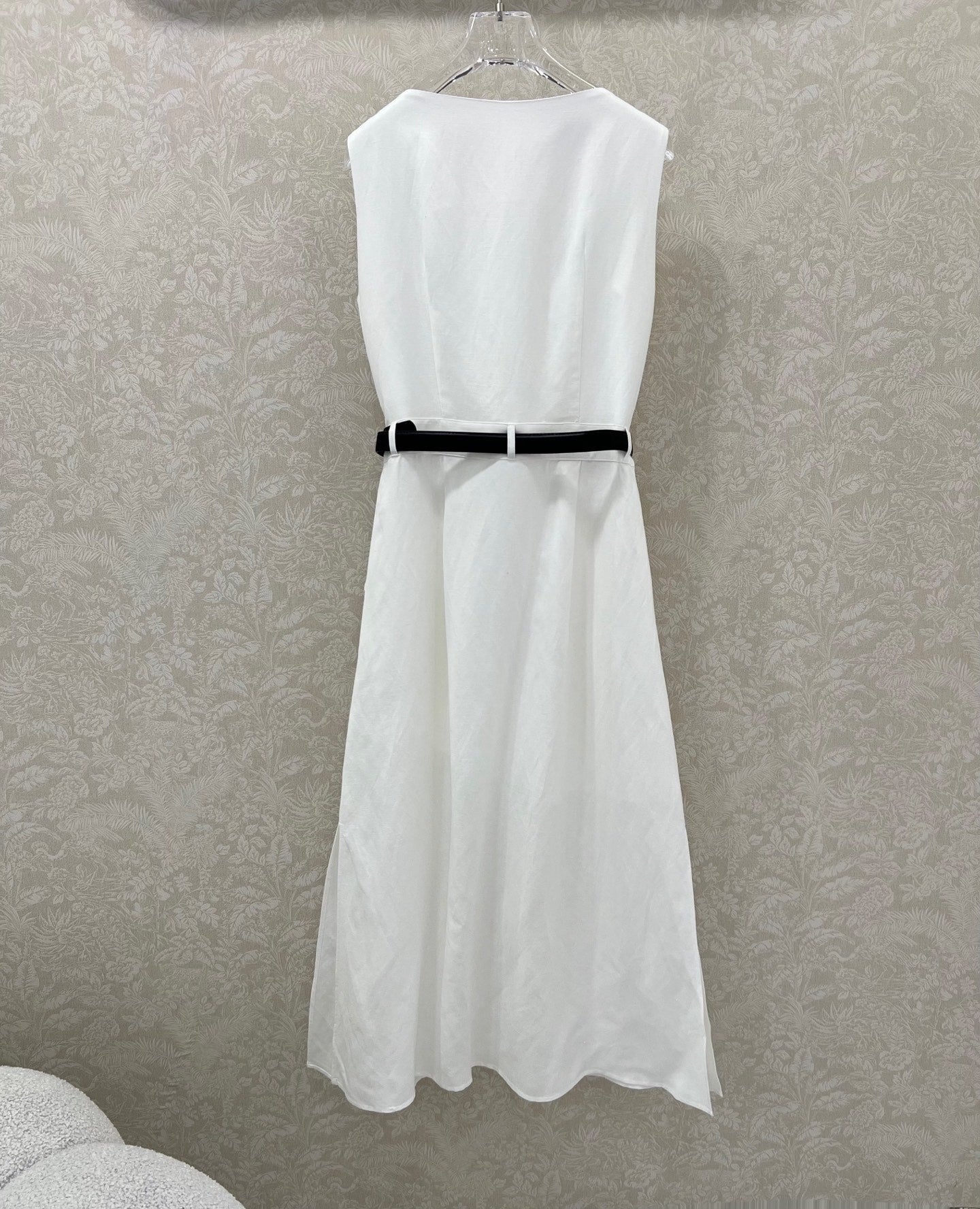 PRADA LONG DRESS WITH ELASTIC WAISTBAND 275252