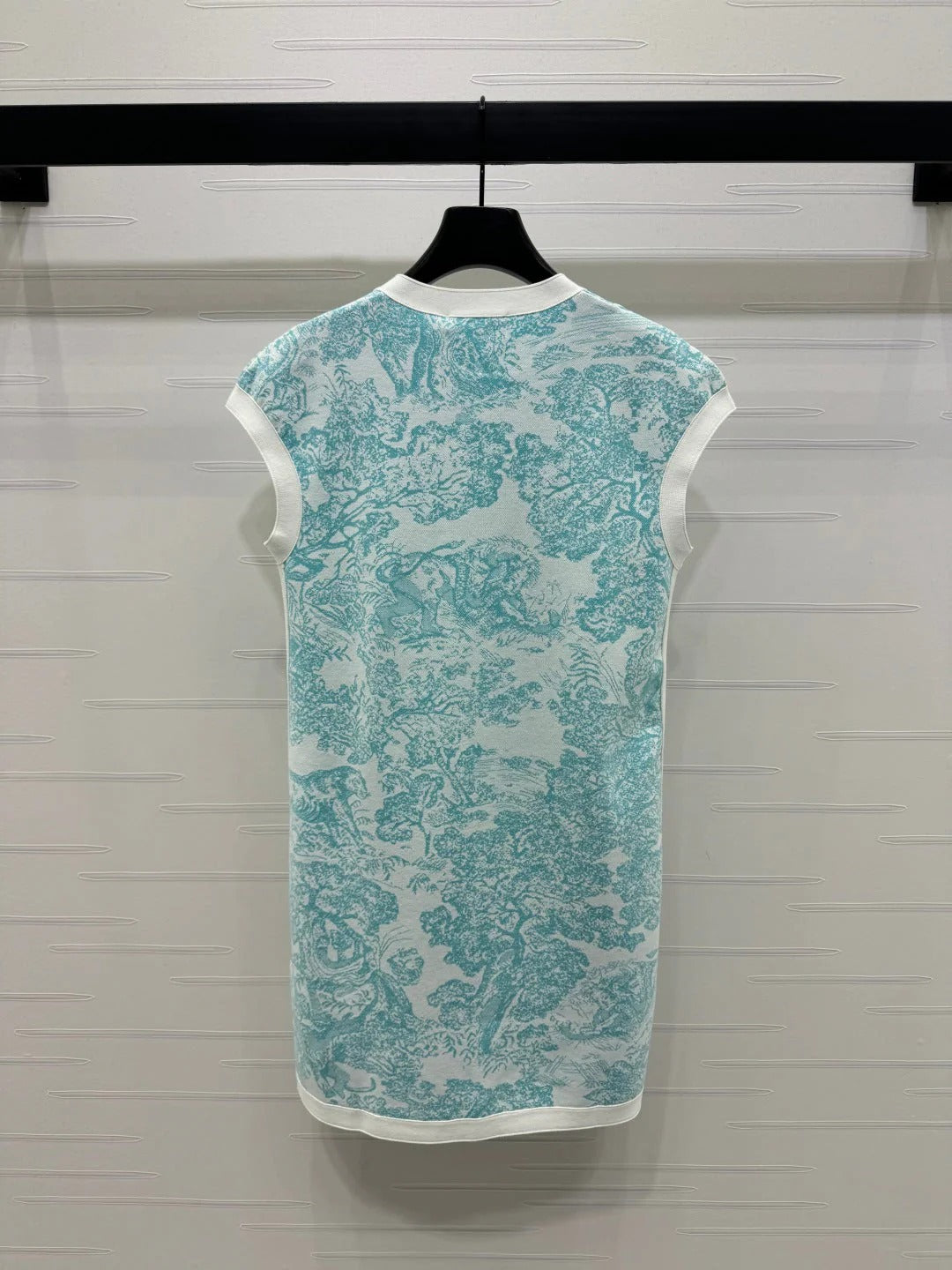 DIOR JUNGLE JACQUARD STRAIGHT DRESS 269395
