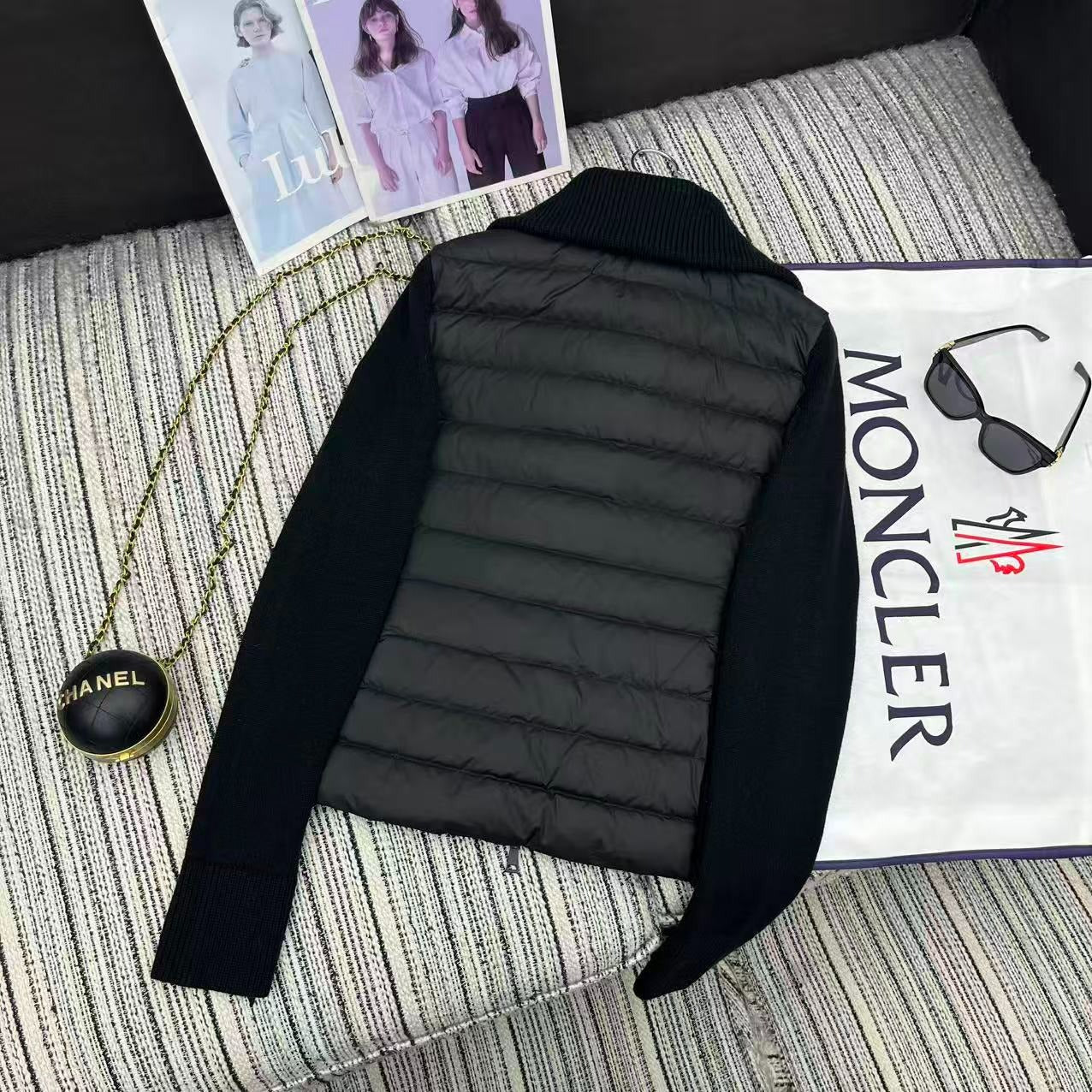 MONCLER 25S JACKET IN BLACK 085