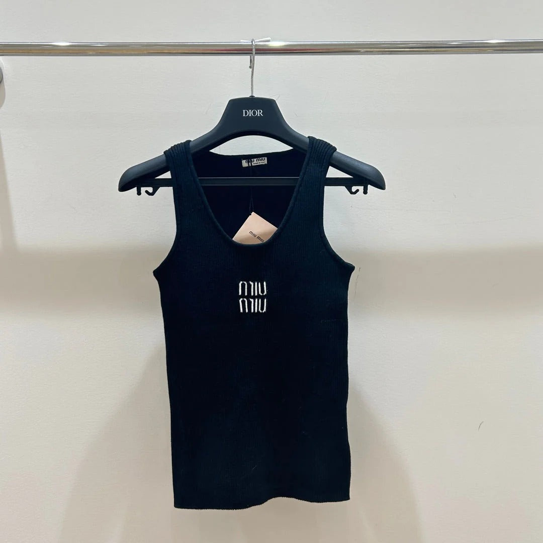 MIUMIU SLEEVELESS TOP