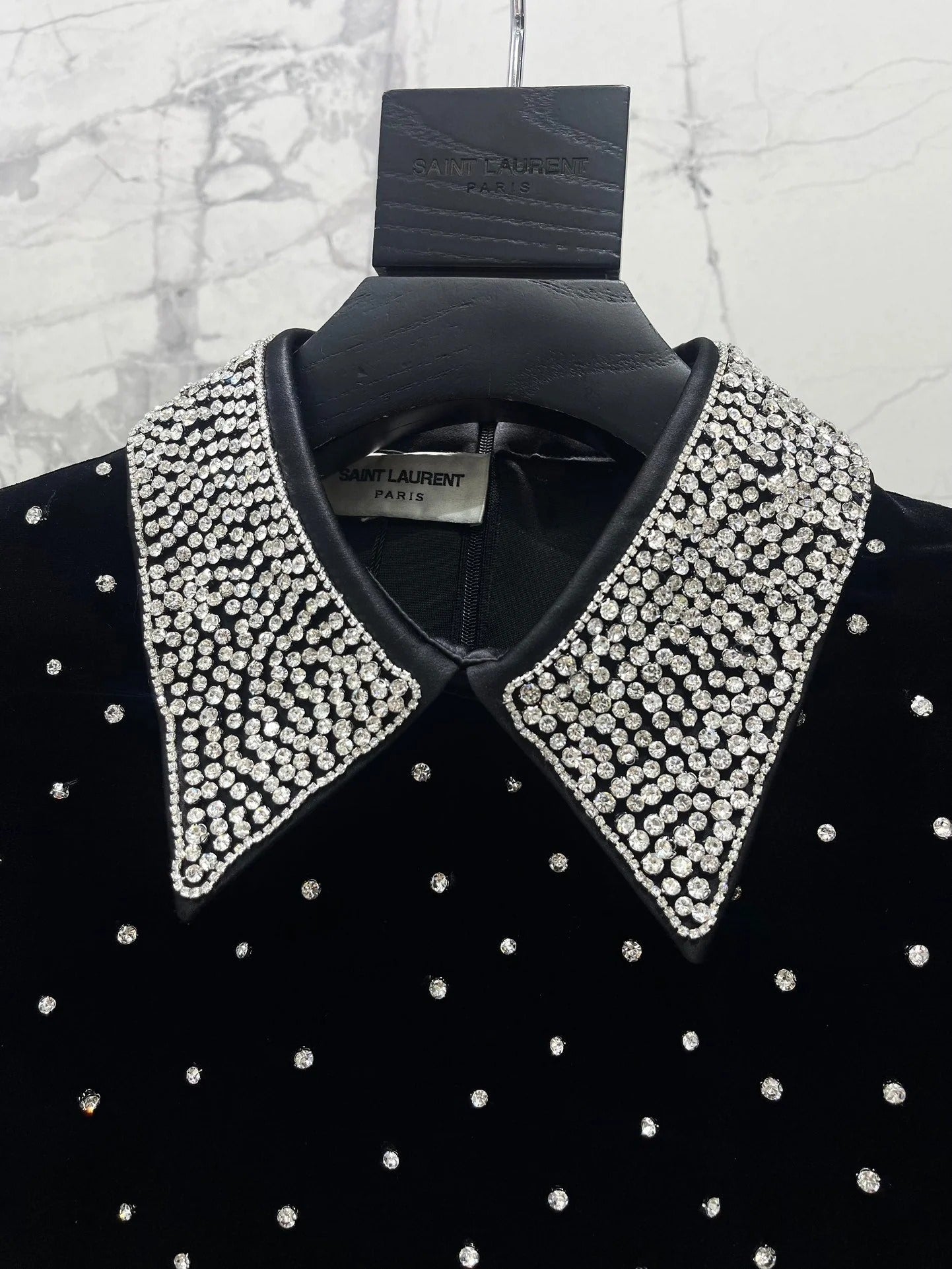 YSL 25S DRESS WITH BEADED DETAILS STYLE 61