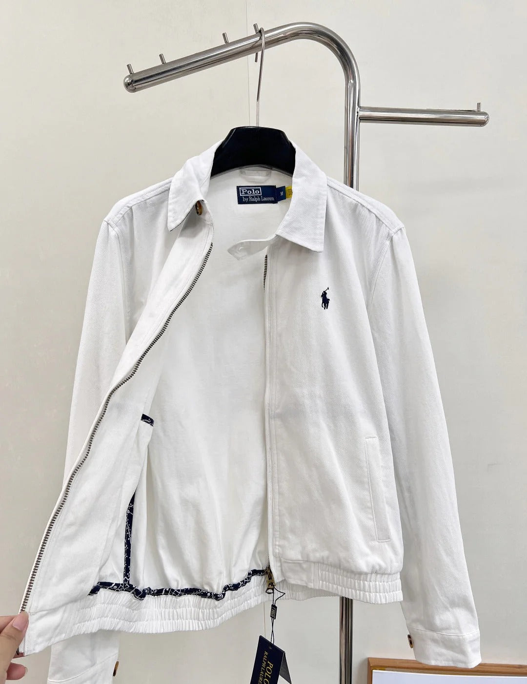RALPH LAUREN 25S STAND COLLAR JACKET 204