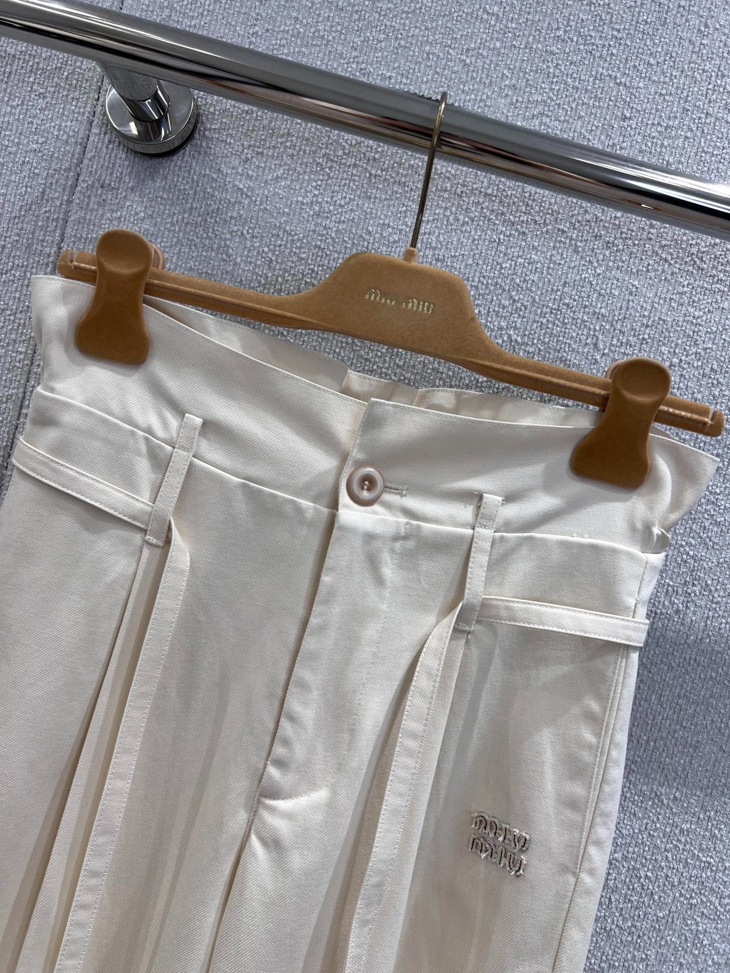 MIUMIU DRAWSTRING TROUSERS STYLE 6