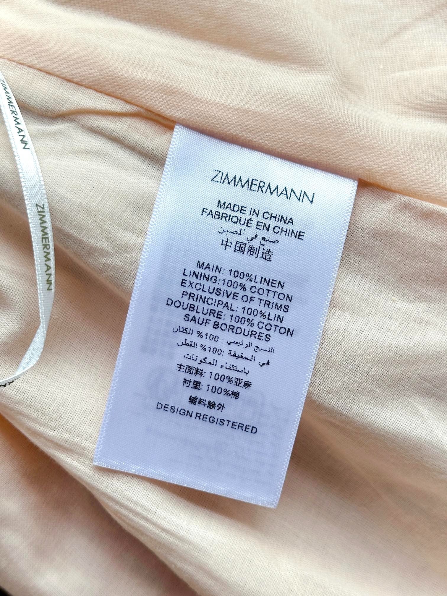 ZIMMERMANN PLEATED SHORTS 270176