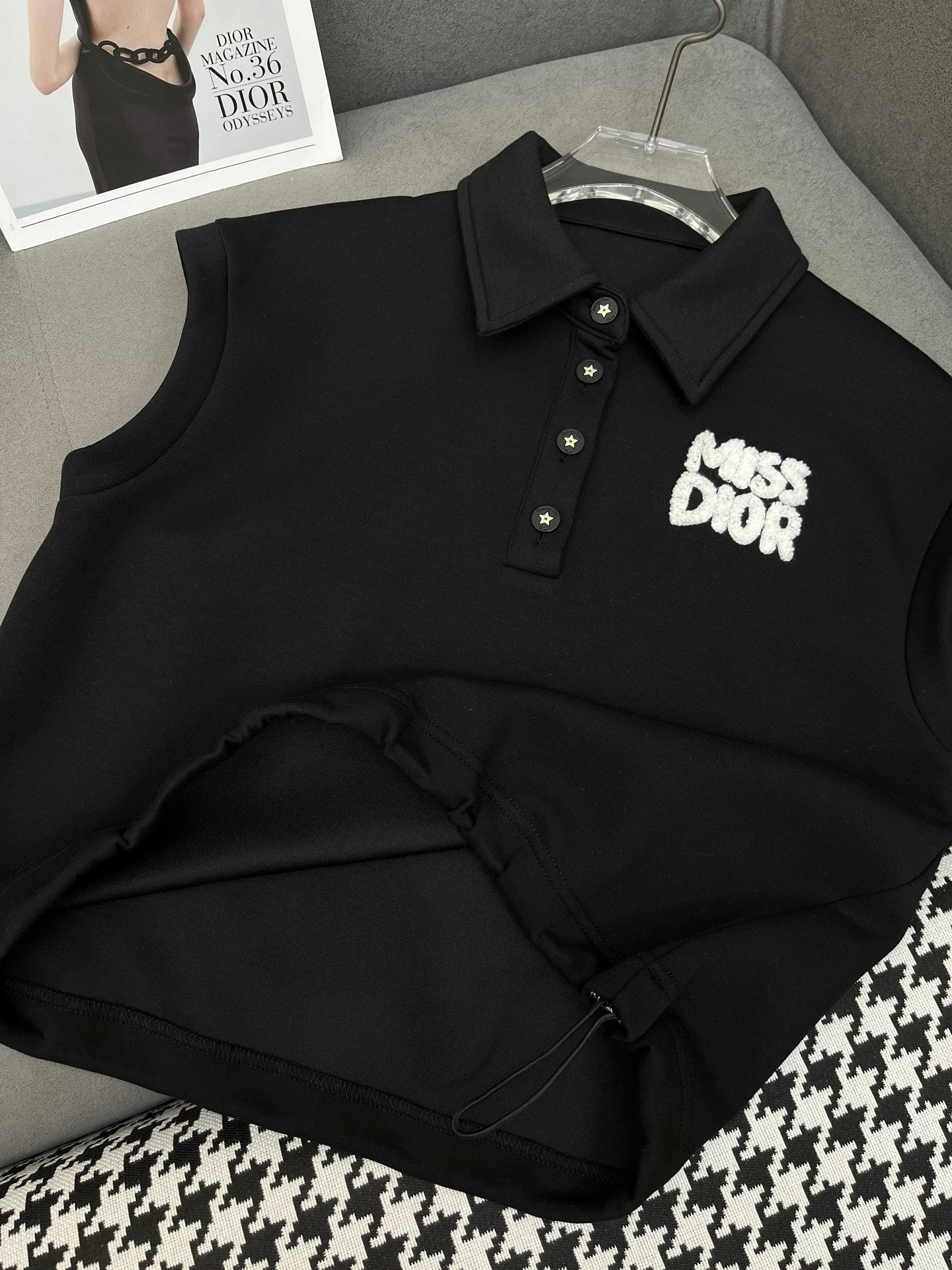 DIOR NEW TANK TOP AND SHORT SKIRT SET 245873