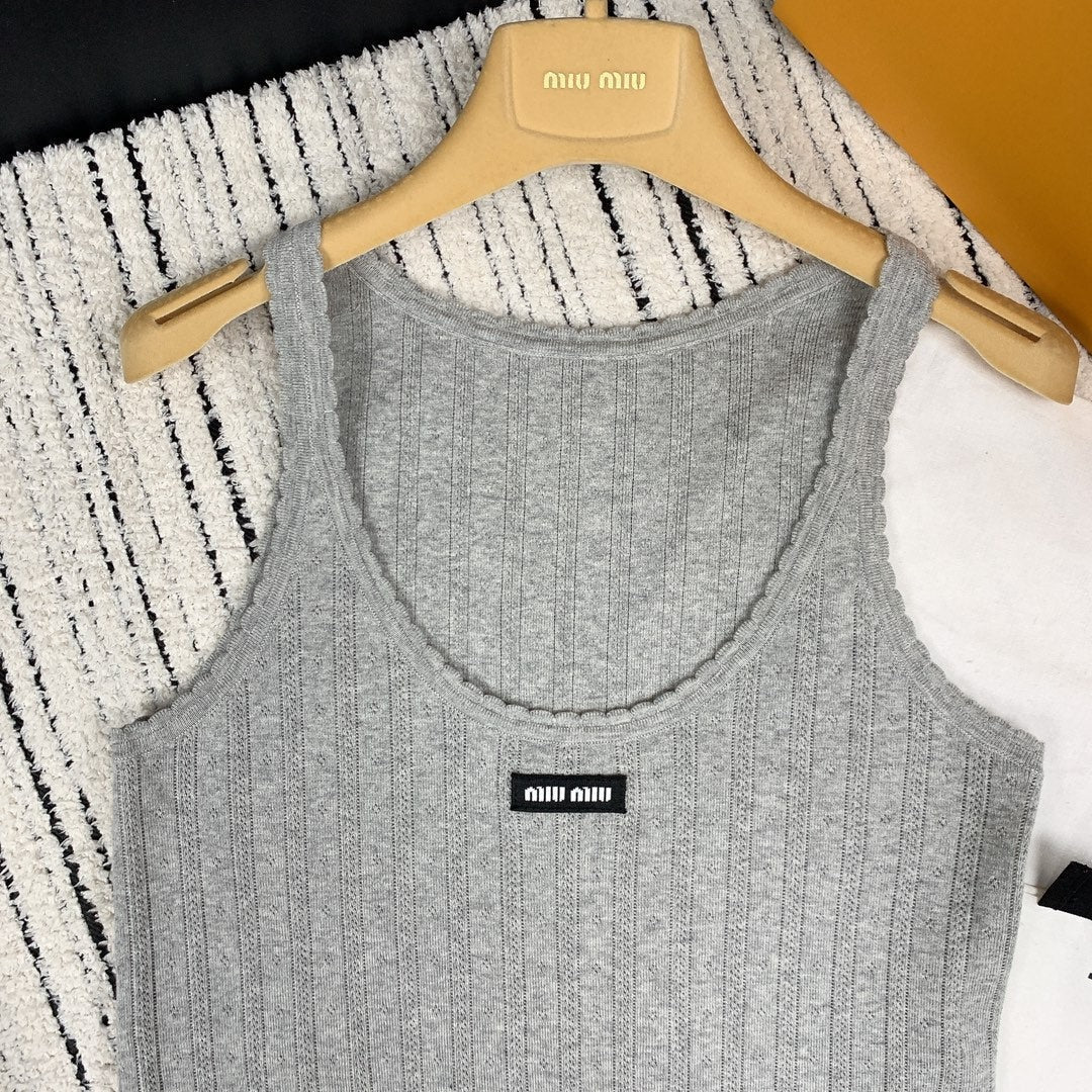 MIUMIU SLEEVELESS TOP 268126