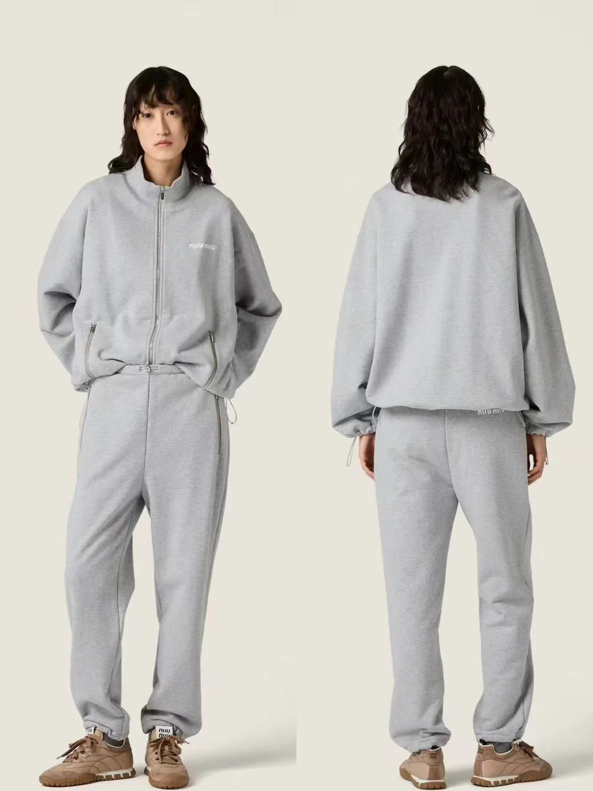 MIUMIU FLEECE SET STYLE 128