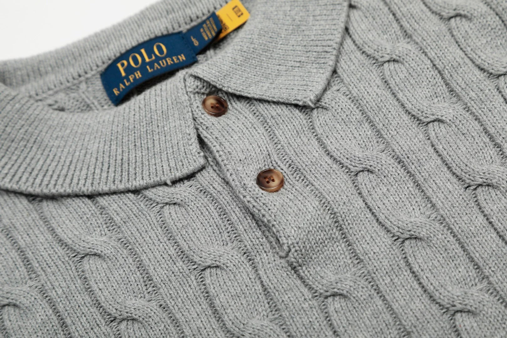 RALPH LAUREN SHORT-SLEEVE POLO KNIT SWEATER STYLE 435