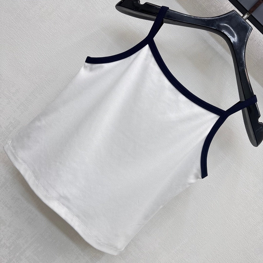 CELINE SPAGHETTI STRAP TOP
