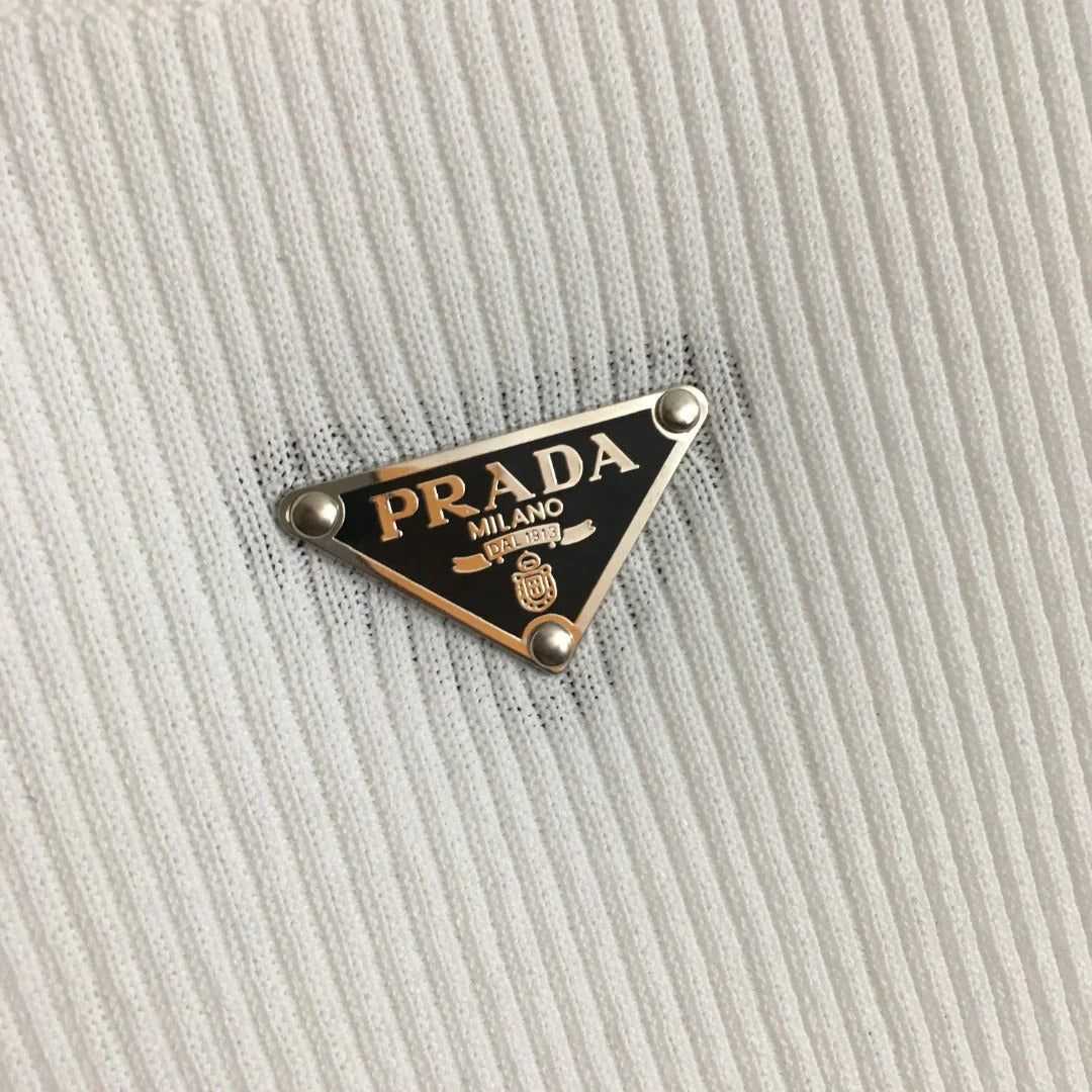 PRADA 25S FITTED KNIT SWEATER 284