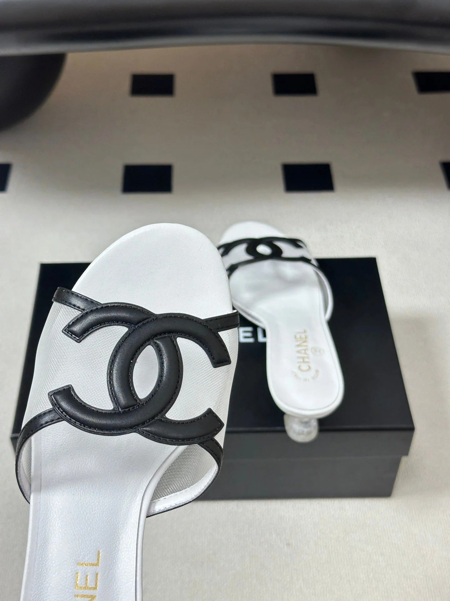 Chanel 2026 Sandals Mesh Sheepskin 834684