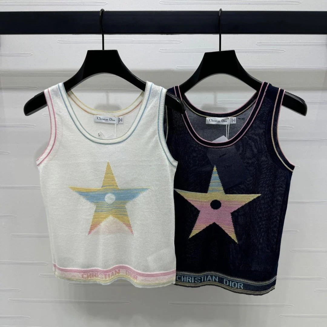 DIOR SLEEVELESS KNIT TOP 269458