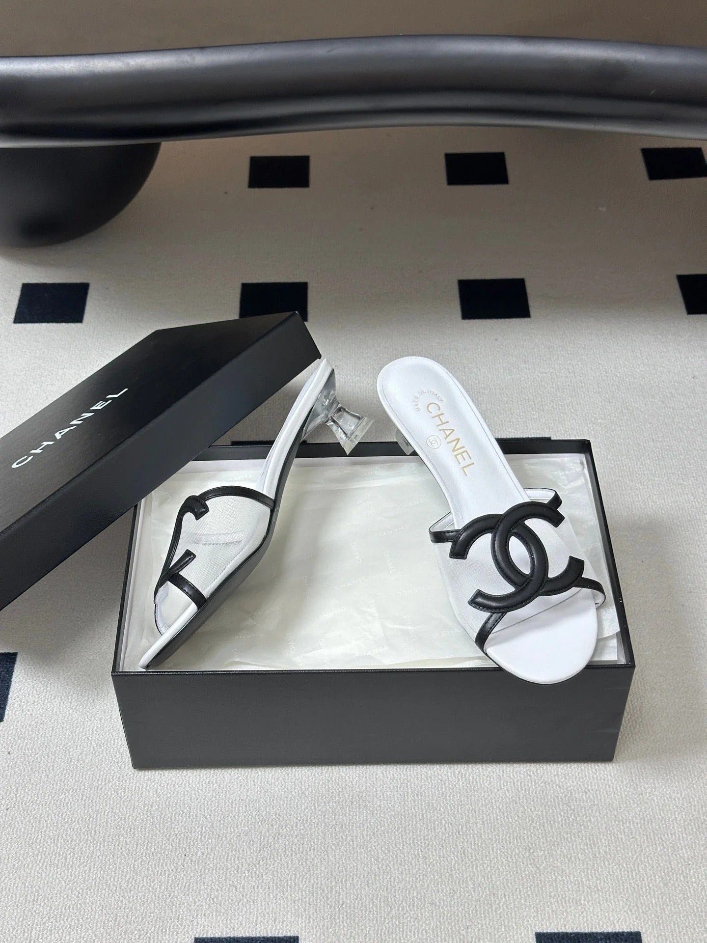 Chanel 2026 Sandals Mesh Sheepskin 834684