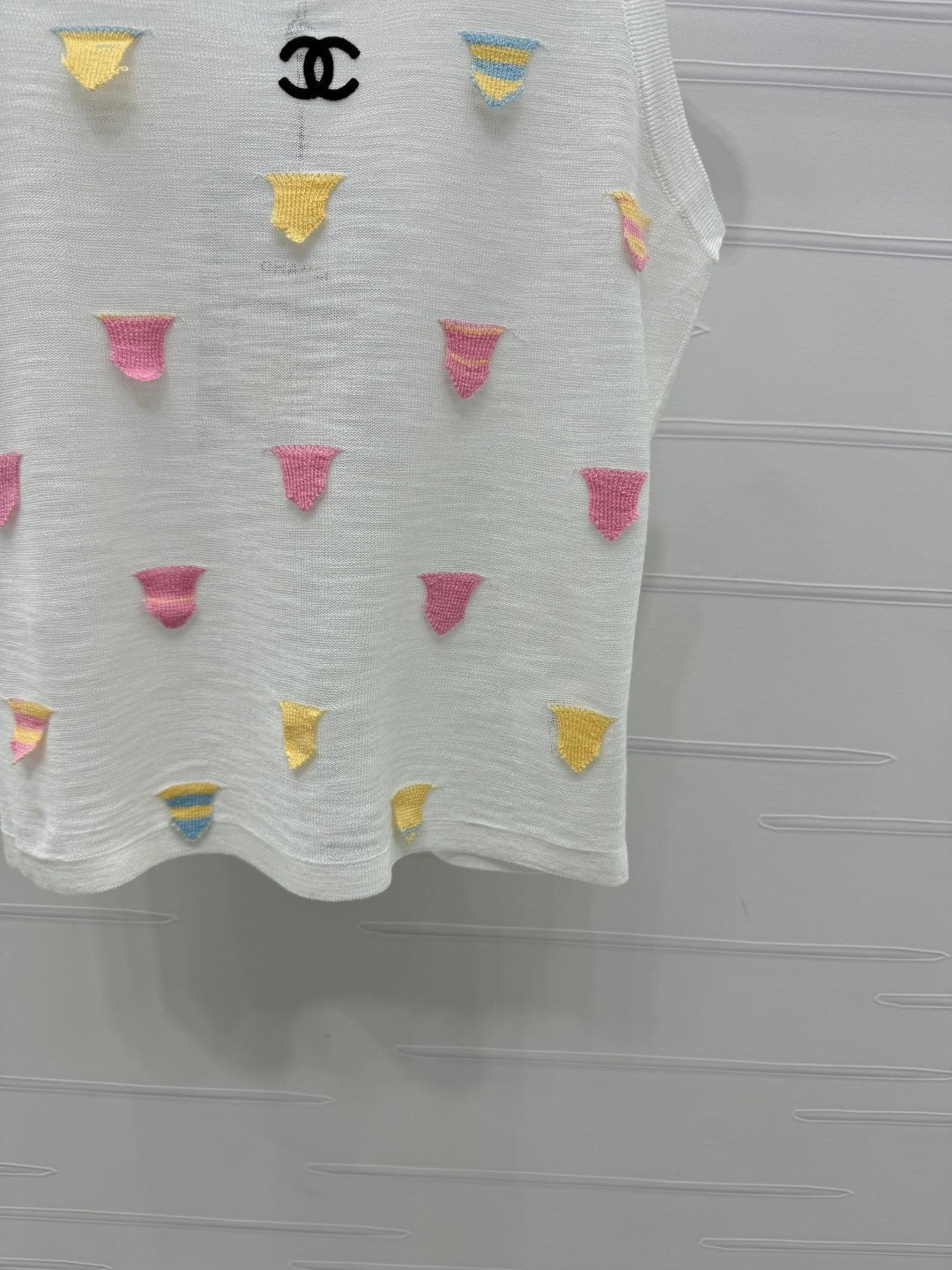 CHANEL 25S PATCHWORK TANK TOP 264142