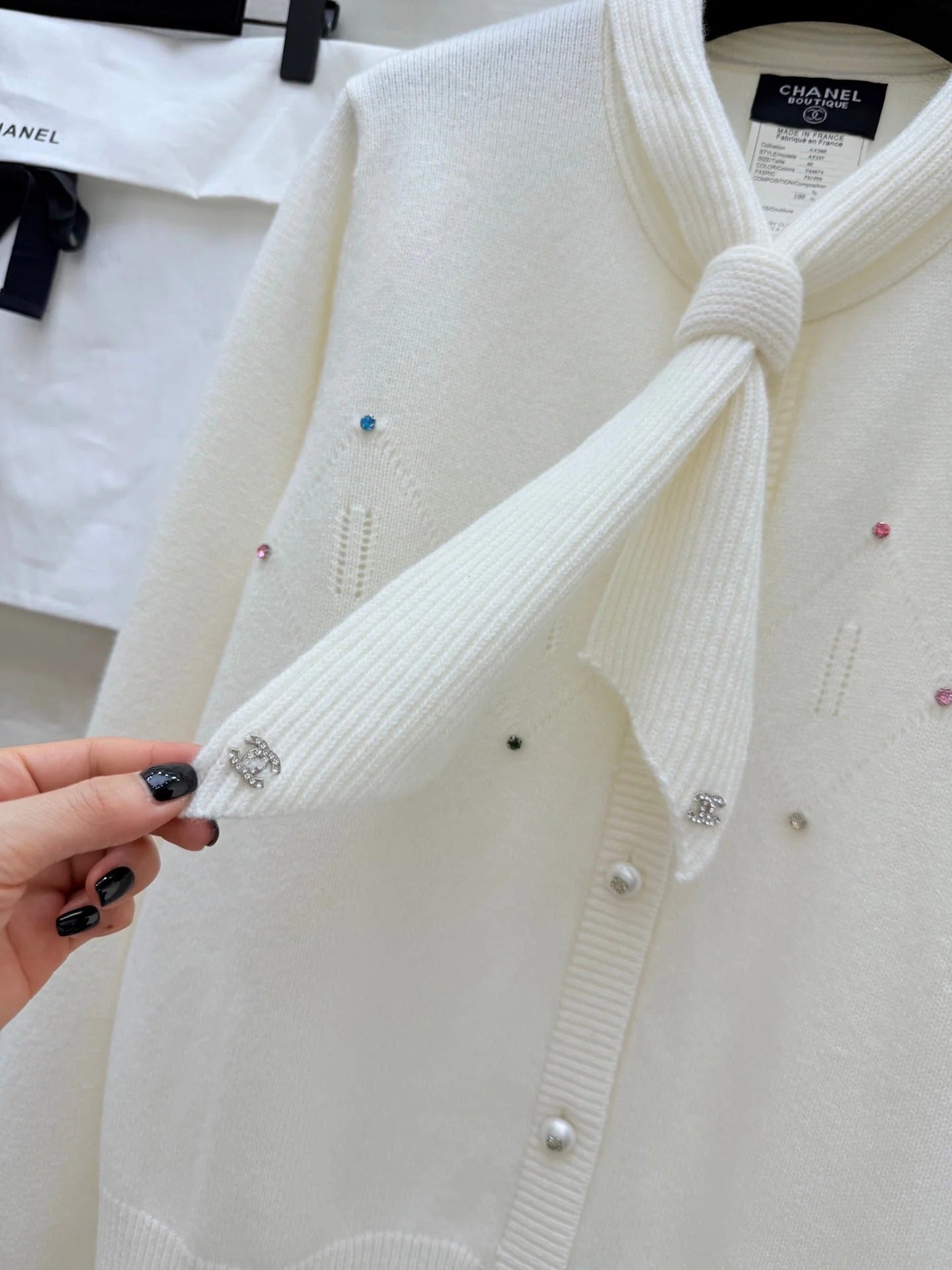 CHANEL 25S CASHMERE SWEATER 271