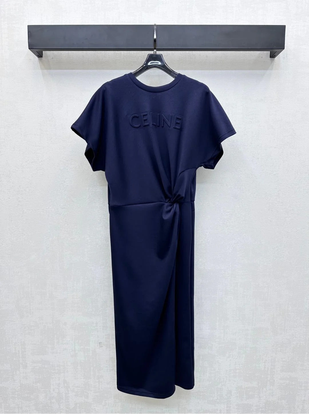 CELINE SHORT SLEEVE LONG DRESS 274432