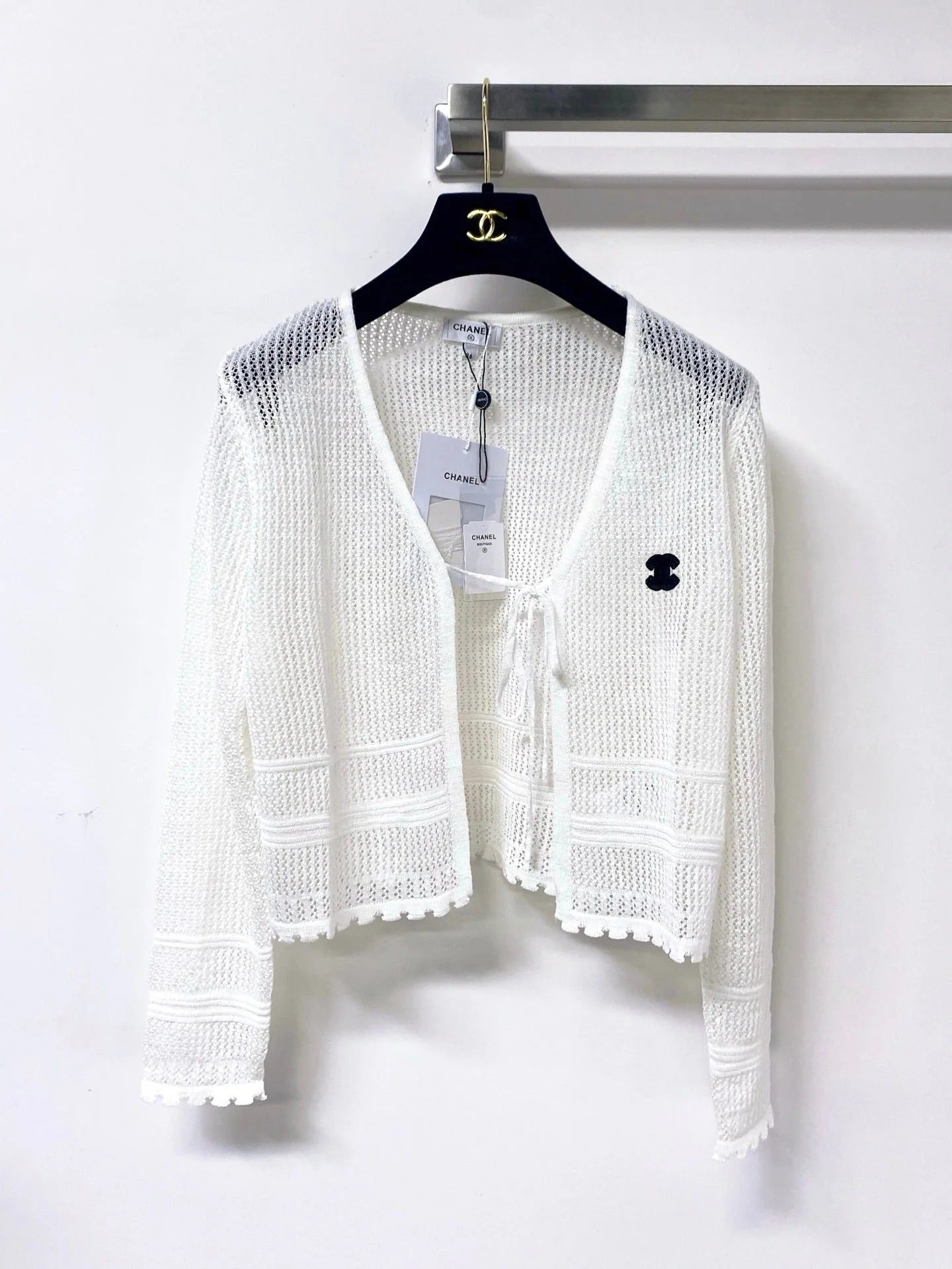 Chanel 2026 Short Knitted Cardigan Cotton 419392