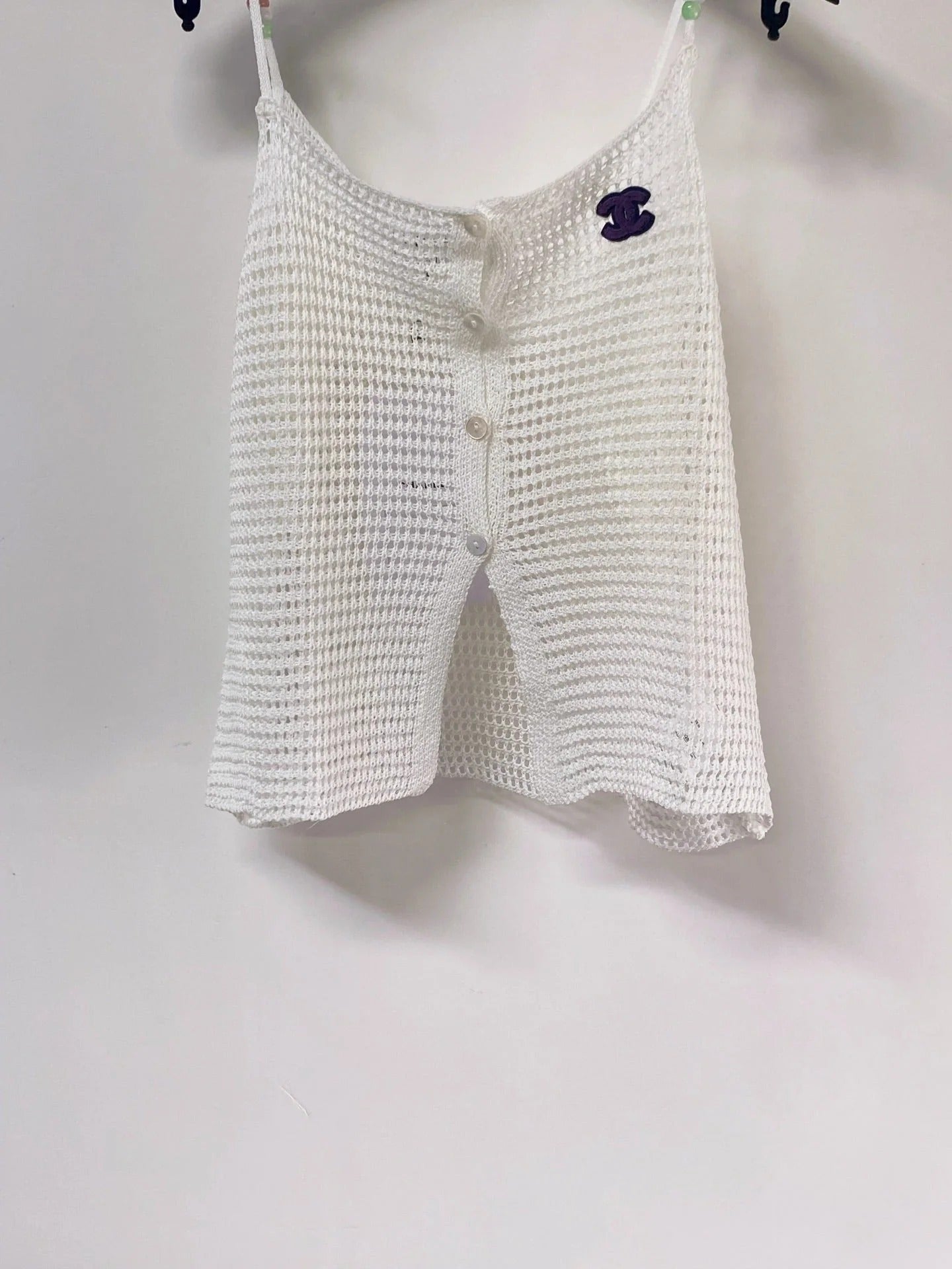 Chanel 2026 Logo CC Camisole Viscosa 471908