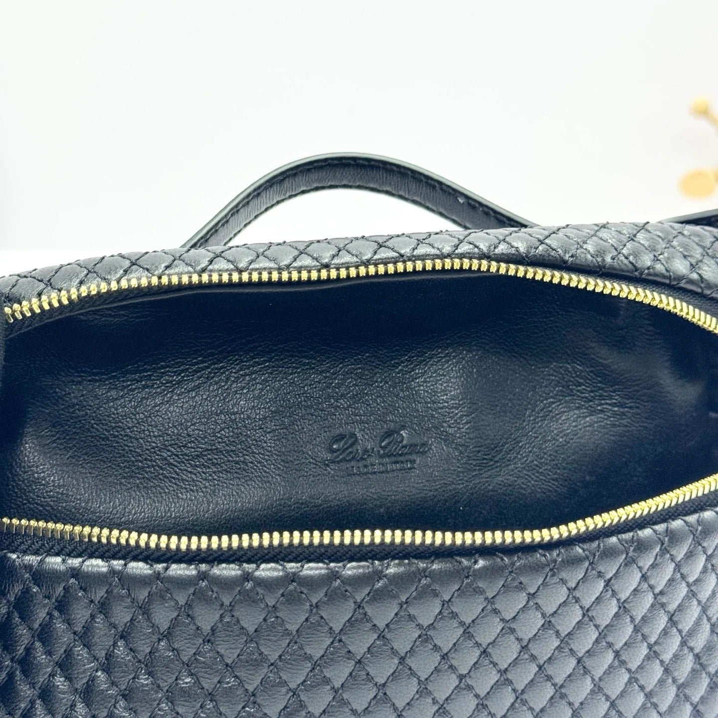 LP 2026 Extra Pocket L19 Black /Sun Gold Lambskin