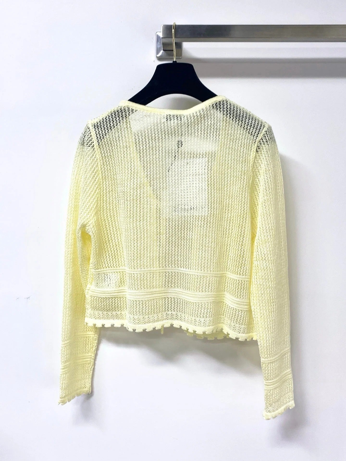 Chanel 2026 Short Knitted Cardigan Cotton 419392