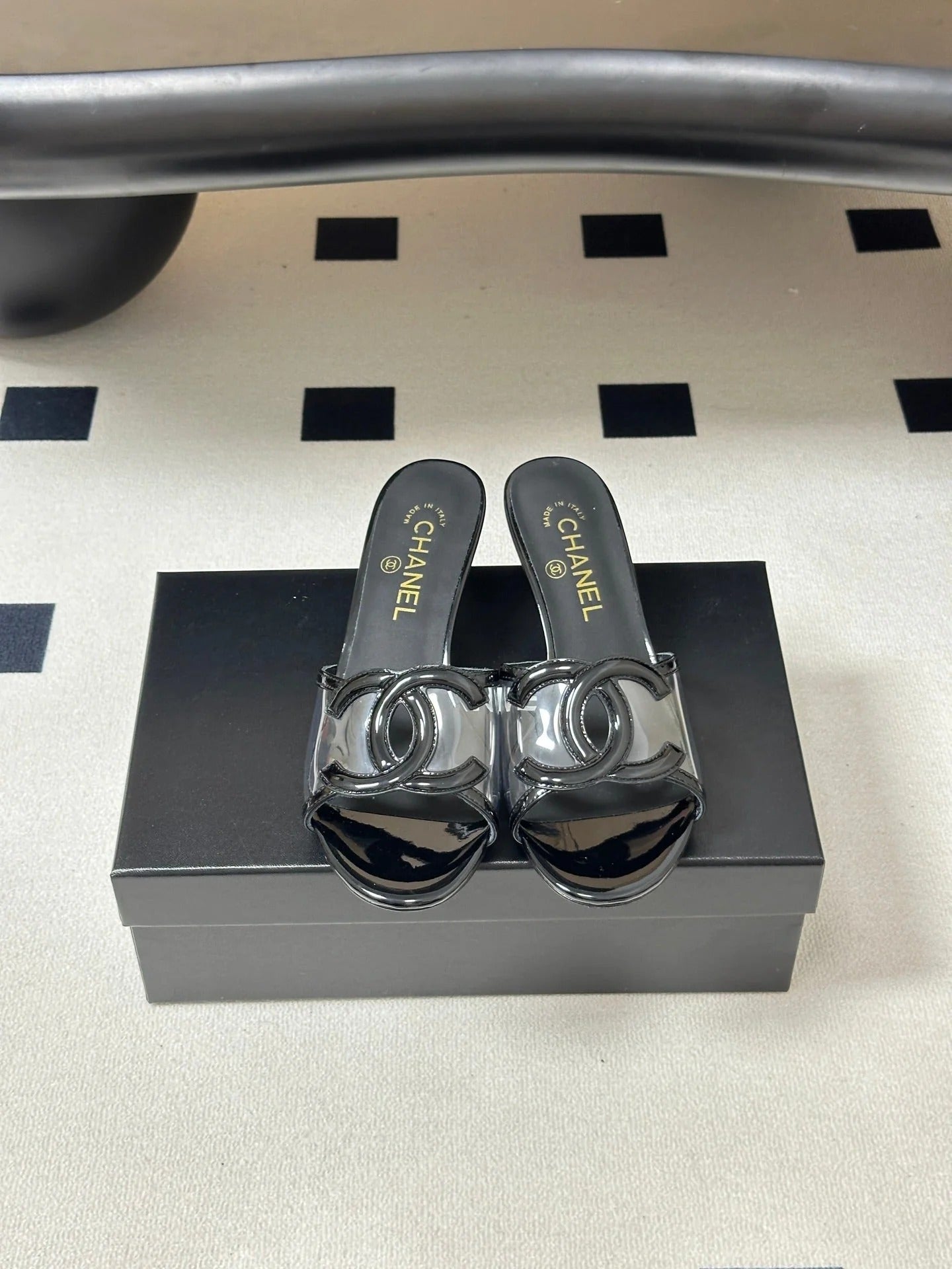 Chanel 2026 Sandals Plastic Sheepskin 834685
